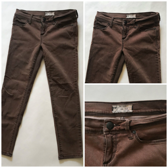 Free People 3 Pair Lot Skinny Jeans Distressed 26 - Picture 4 of 7